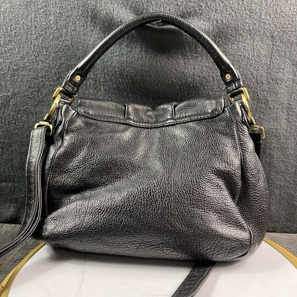 MARC by Marc Jacobs Classic Q Lil Ukita 2way Shoulder Bag Handbag Black Leather - Picture 3 of 8